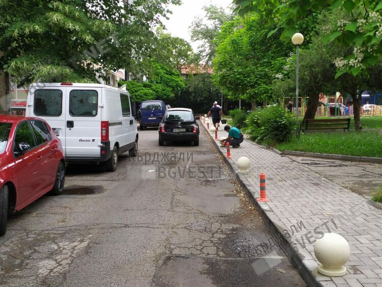 Златният тротоар на Кърджали  вече е недостъпен за товарни камиони, оцелява