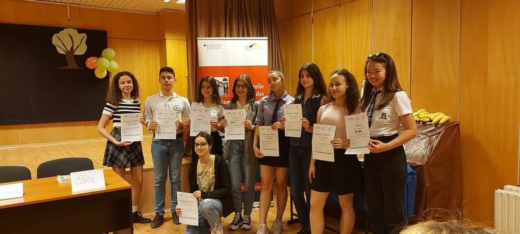 Състезание по изразително четене на немски език