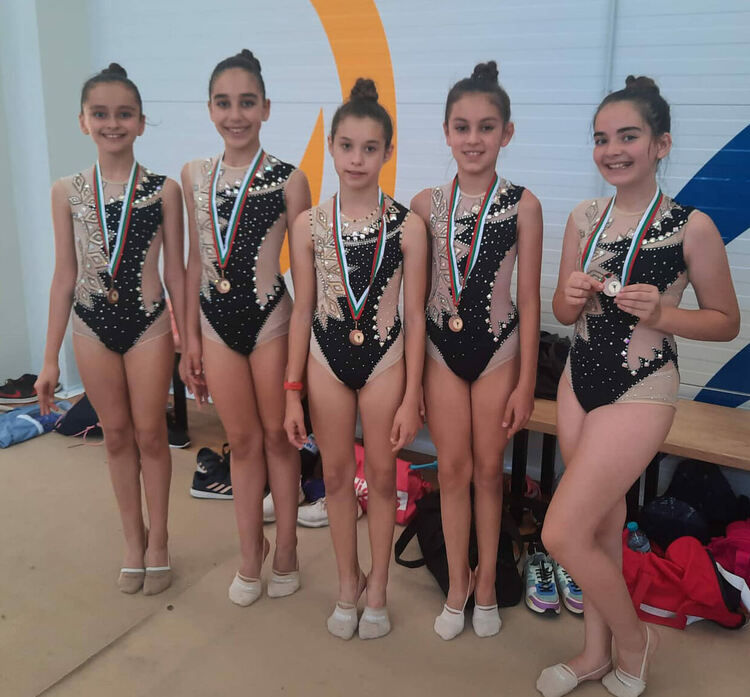 7 призови места за гимнастичките на „Калия“ от турнир в Пазарджик