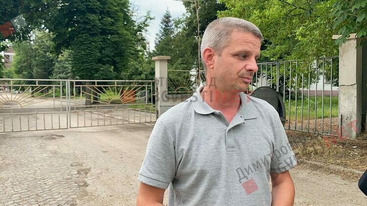 Спонтанен протест пред ТЕЦ-а в Димитровград