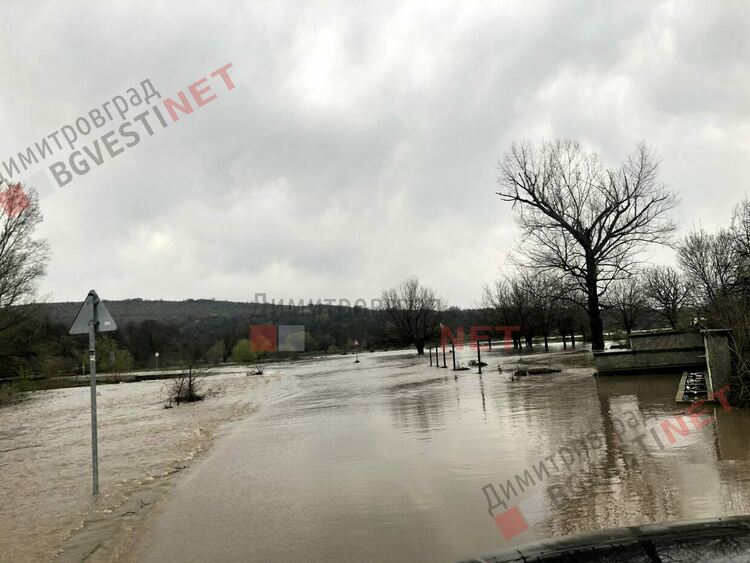 Община Димитровград следи за опасността от преливане на язовири на територията си