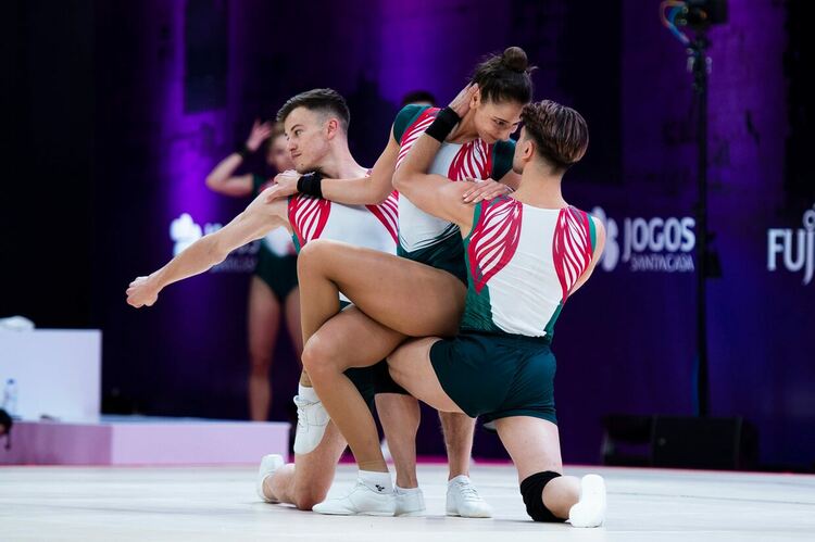 Първи медал за България от Световното първенство по спортна аеробика донесоха  Пашова, Баротев и Папазов