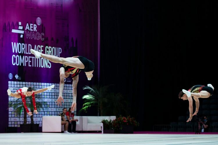 Първи медал за България от Световното първенство по спортна аеробика донесоха  Пашова, Баротев и Папазов