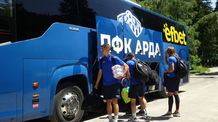 Футболистите на ПФК"Арда" са на Боровец, за втория етап от подготовката си