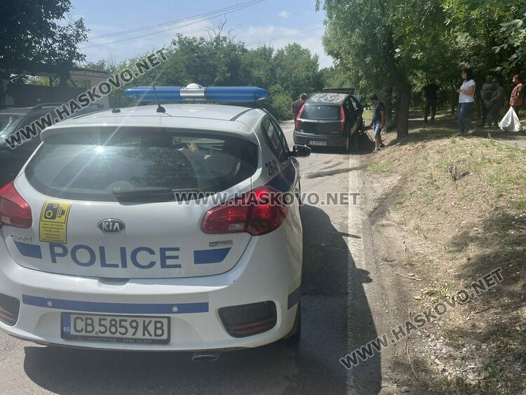 Фиат се заби в дърво край пътя през „Кенана“