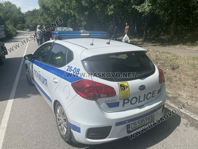 Фиат се заби в дърво край пътя през „Кенана“