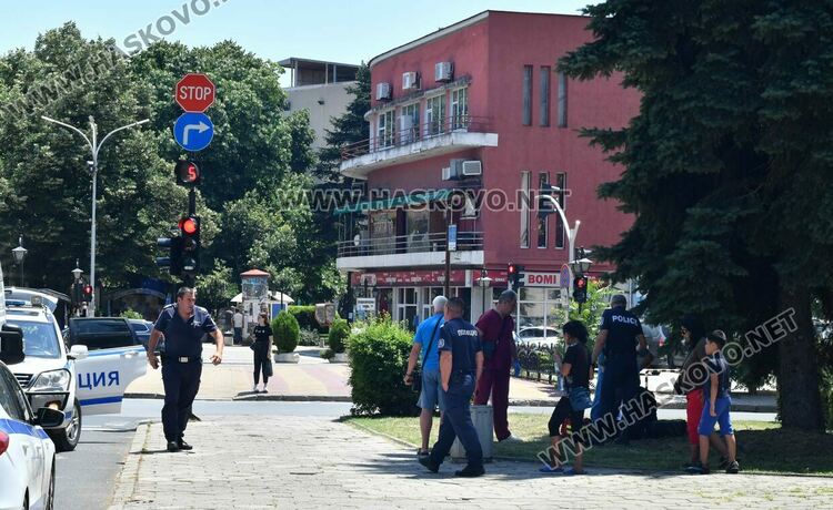 Хасковлия пострада при сбиване до Бизнес центъра