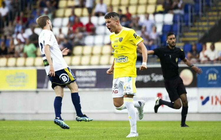 Севен Емилов с корени от Млечино с първи гол за „Фалкенберг“