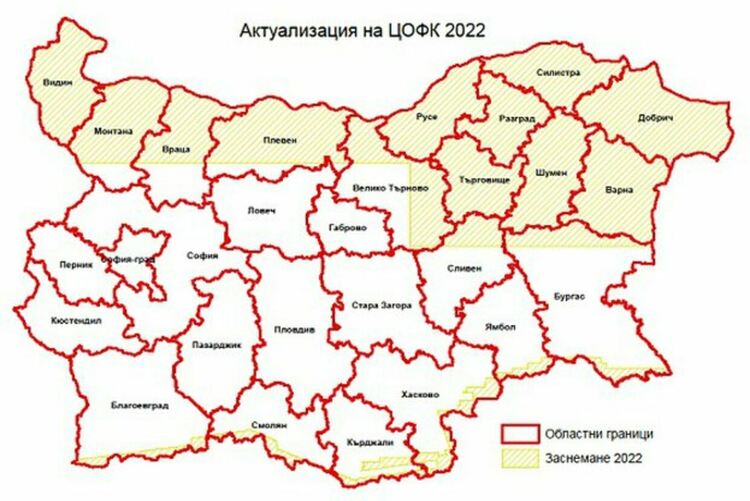 Части от Хасковско в графика за заснемане на земеделските парцели