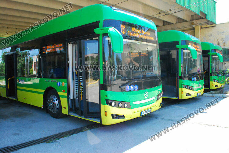 До месец пускат 5 нови електробуса в Хасково, билетът ще е 1 лев