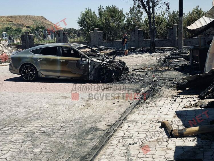 Изгоря новооткрит комплекс в димитровградския квартал Изток