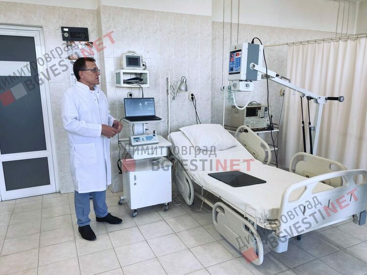 Болницата в Димитровград вече разполага с мобилен дигитален рентген, последно поколение