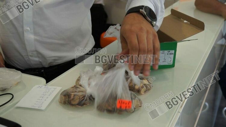 В знак на протест смолянчанин плати сметката си към мобилен оператор с жълти стотинки /галерия/