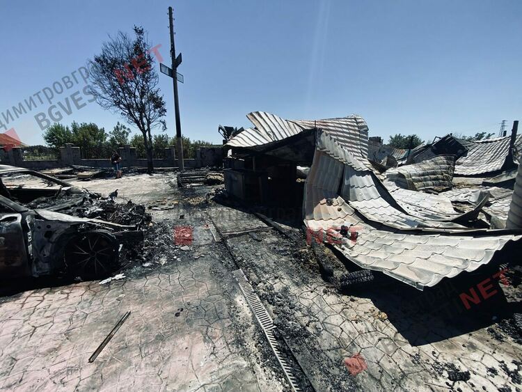 Изгоря новооткрит комплекс в димитровградския квартал Изток