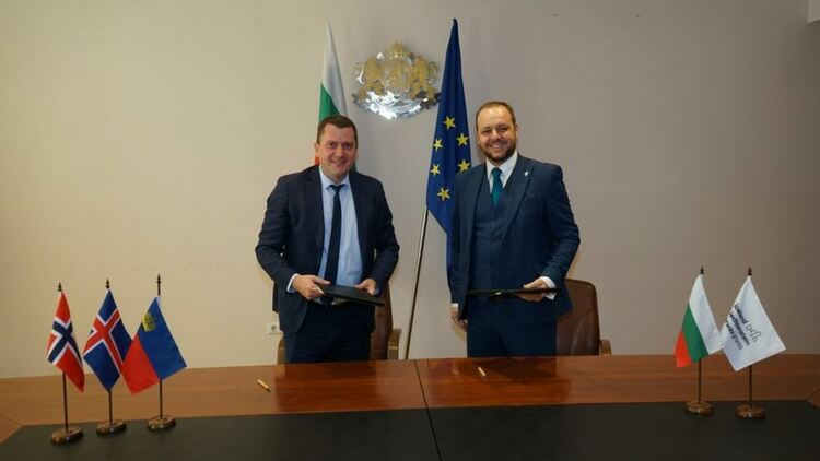 Среща на Станислав Владимиров и вицепремиерът по климатични политики и министър на околната среда и водите Борислав Сандов