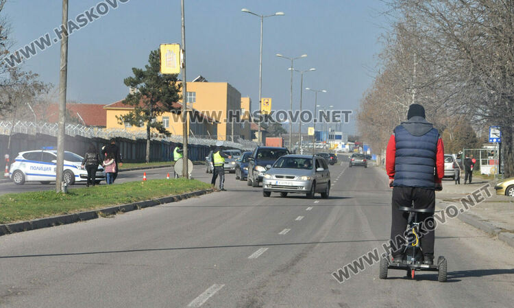 Община Хасково и „Пътна полиция“ с кампания за електрически тротинетки и велосипеди
