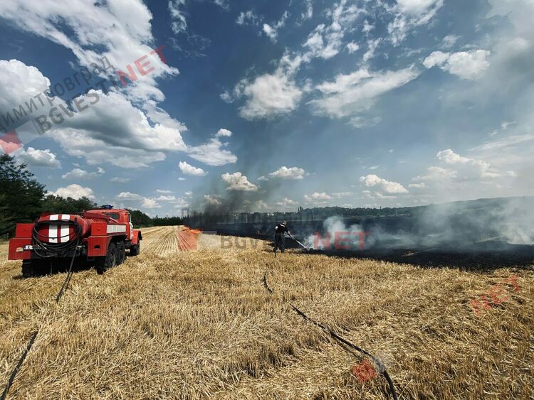 Пожар бушува край Димитровград