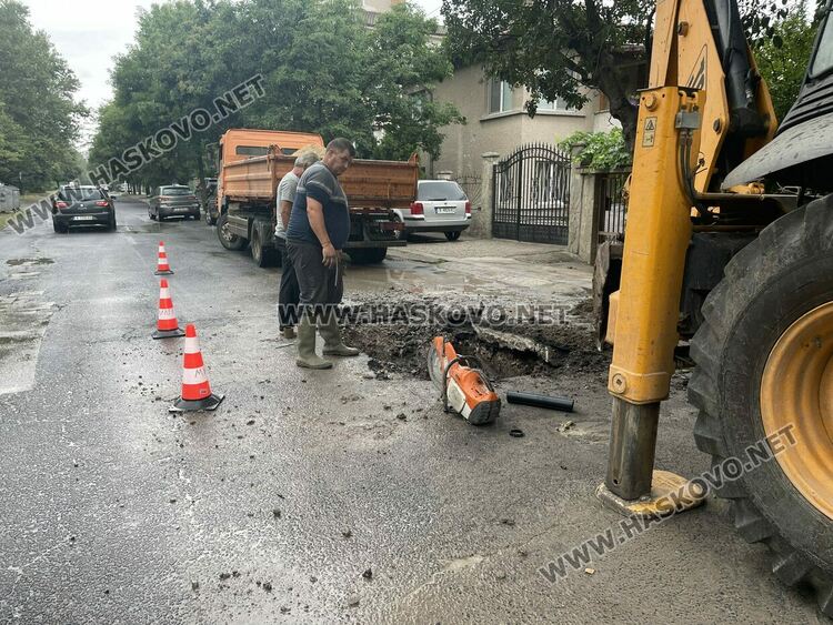 ВиК авария остави без вода част от живеещите на бул. “Илинден”