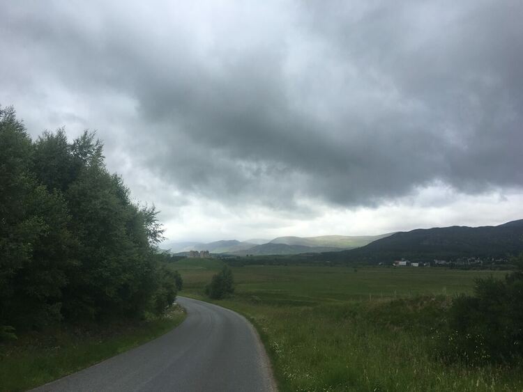 Облачно, валежи на много места