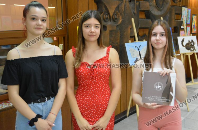 Млади художници от „Пастело“ с участие в Международен фестивал на акварела