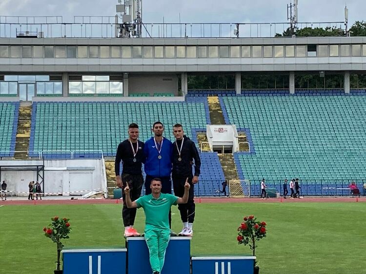 6 медала за лекоатлетите на Хасково и Харманли от националния шампионат