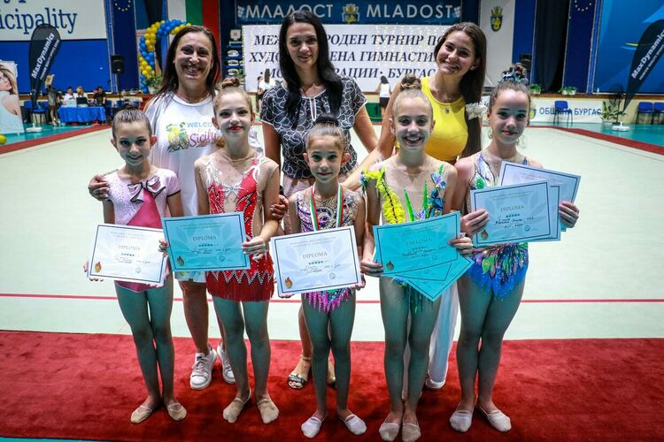 Наталия Митева е първа в многобоя на турнира „Морски грации“