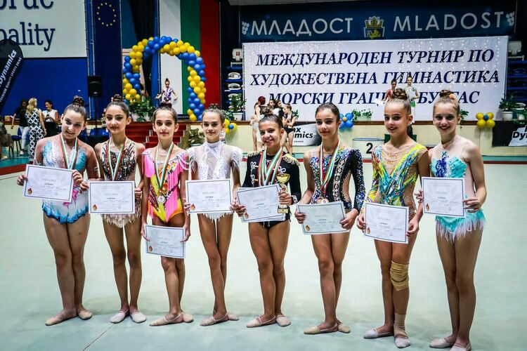 Наталия Митева е първа в многобоя на турнира „Морски грации“