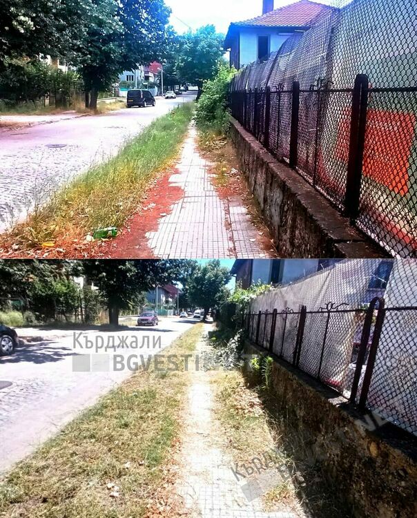 След публикация на Кърджали бг вести приведоха в ред тротоарите на ул.”Язовирска” в Кърджали