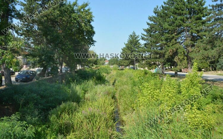 В Книжовник се жалват от затлачено корито на реката, чистят го другата седмица