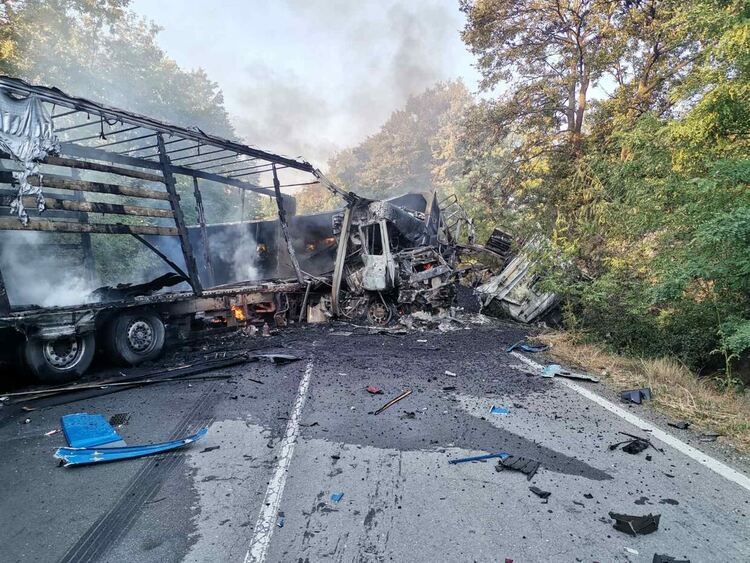 Челен удар между два тира в Ришкия проход