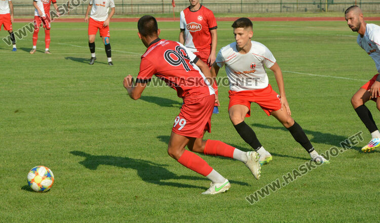 „Саяна Хасково“ разби „Борислав“ със 7:0 на Ямача. Христо Димитров с хеттрик