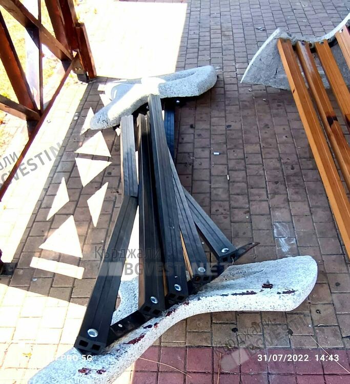 Вандалски изстъпления след „Парк фест Кърджали” 