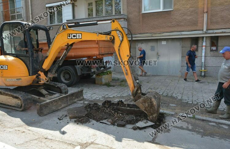 Затворени улици в Хасково заради ВиК аварии, „Бадема“ без вода