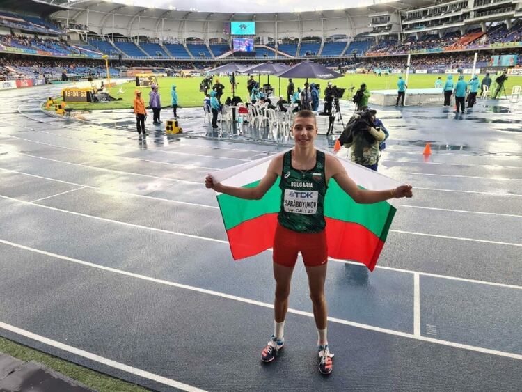 Божидар Саръбоюков е световен вицешампион в скока на височина