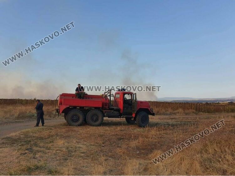Бедствено положение в Харманли, Свиленград и Любимец заради пожари