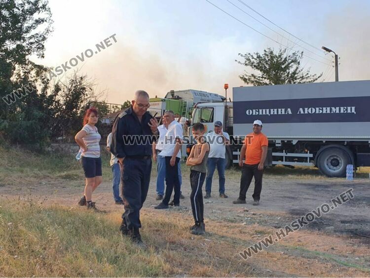 Бедствено положение в Харманли, Свиленград и Любимец заради пожари