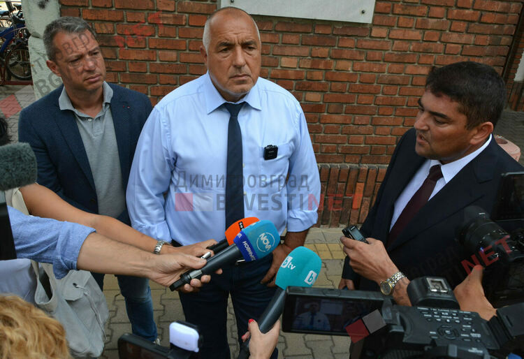 Бойко Борисов, Стефан Димитров, Делян Добрев