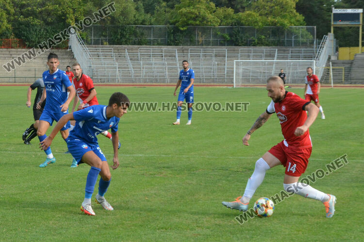 Резерва донесе победата на “Саяна Хасково” над “Спартак” с гол в последната секунда