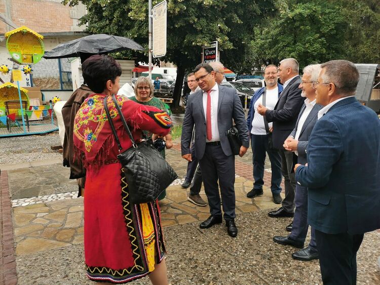 Кметът Здравко Иванов посрещна гости от Турция за празника на Девин и минералната вода 