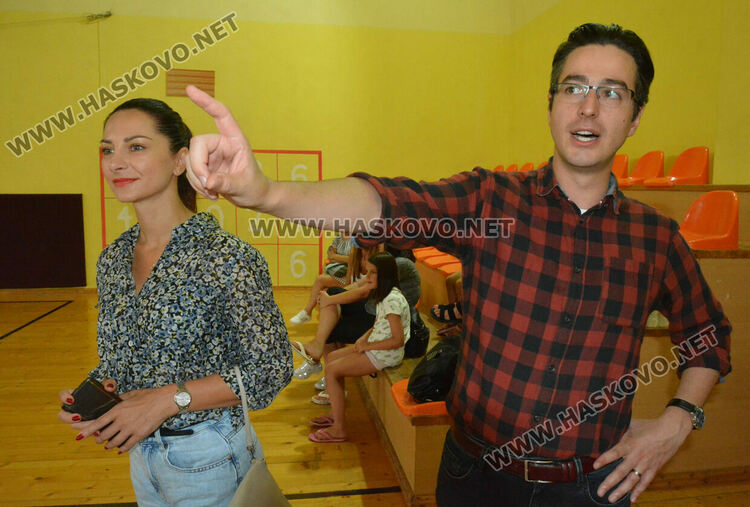 Атанас Атанасов на хандбален благотворителен турнир в Хасково