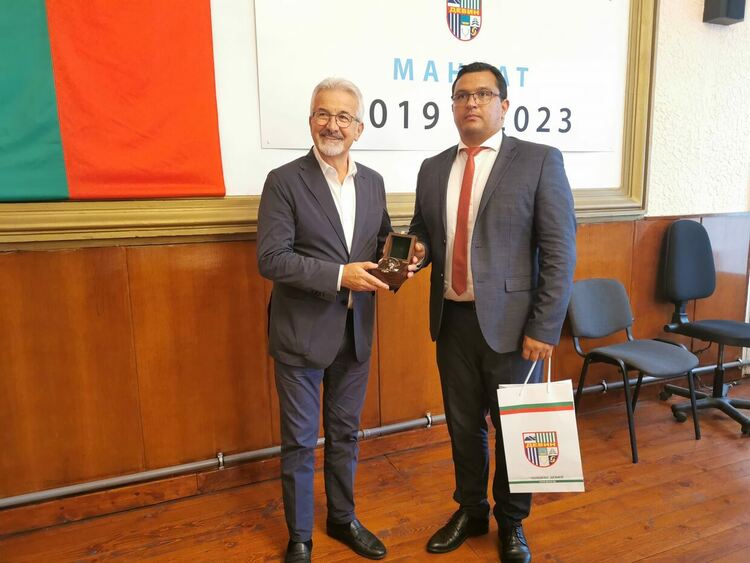 Кметът Здравко Иванов посрещна гости от Турция за празника на Девин и минералната вода 