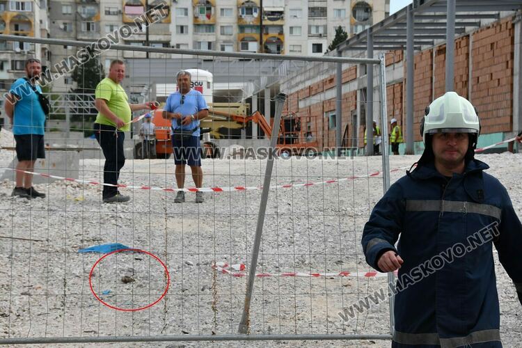 Откриха невзривена граната в бившето военно поделение при строежа на „Лидъл“