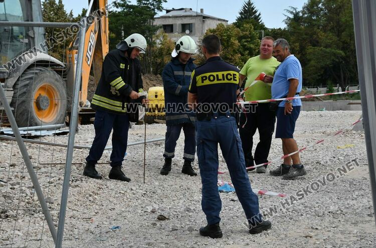 Откриха невзривена граната в бившето военно поделение при строежа на „Лидъл“