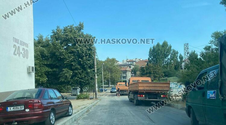 Спукана тръба оставя зона от кв. „Македонски“ без вода