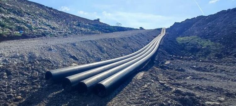 Изграждането на новата клетка на Регионалното депо за неопасни отпадъци в Перник е по график