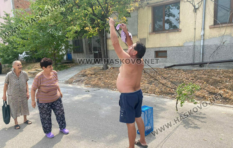 пораженията по ул. "Волга"