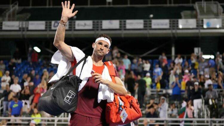 Григор Димитров се отказа от мача с Тийм заради влошено състояние