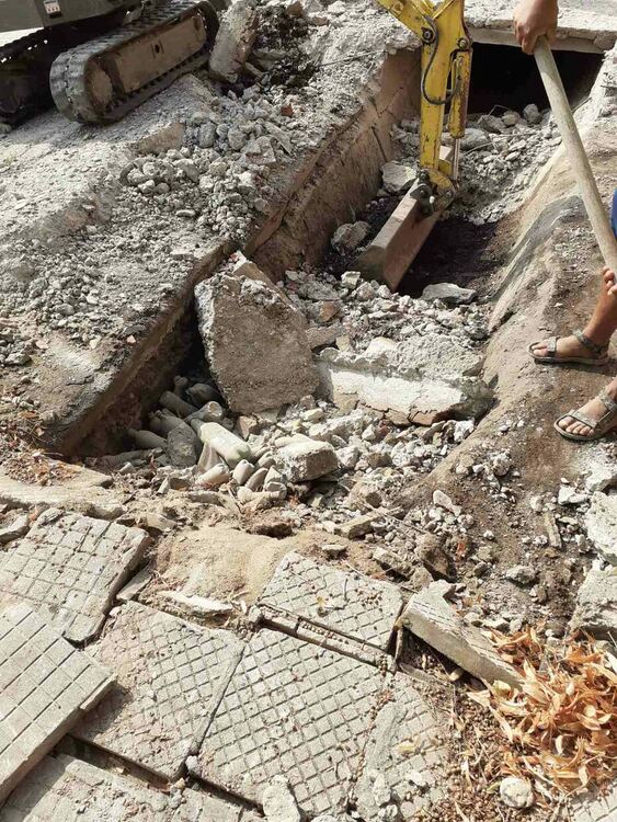 В Градина почистиха част от отводнителните канали