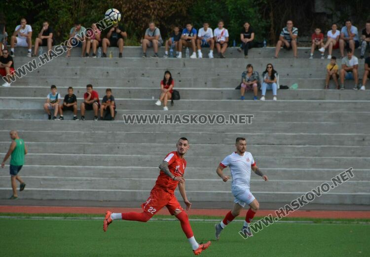 Кирчо Крумов донесе победата на „Хасково 1922” в дербито с ОФК „Хасково”