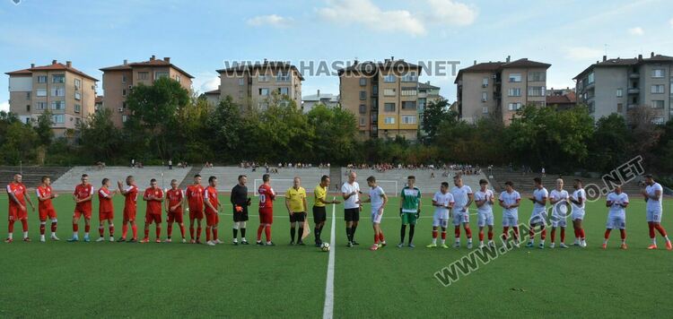 Кирчо Крумов донесе победата на „Хасково 1922” в дербито с ОФК „Хасково”